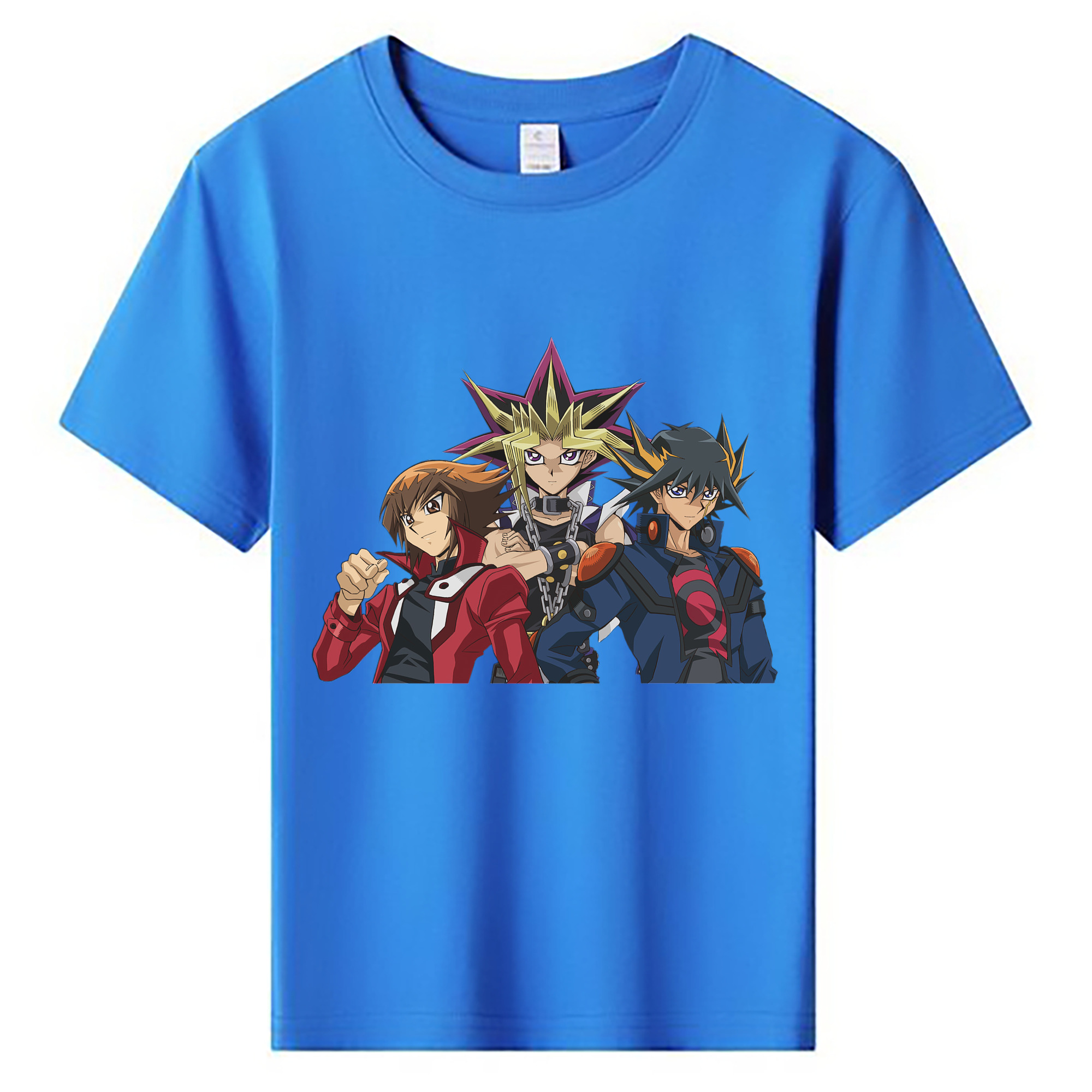 （画像用） 遊☆戯☆王 Yu-Gi-Oh! 綿100％キッズTシャツ（フロントプリント）